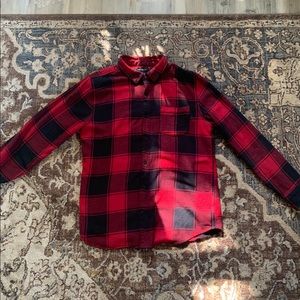 PacSun Men’s Red and Black Flannel